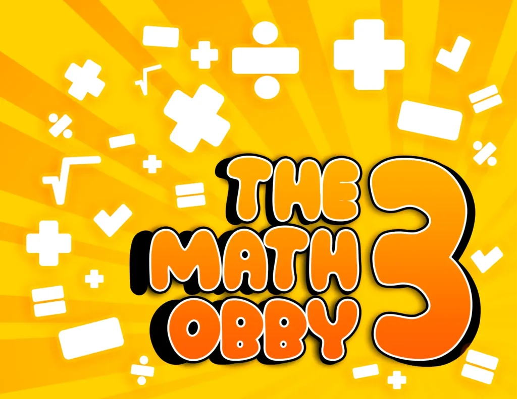 Maths Missions Test Class for The Maths Obby 3 for children 5 to 12 years old